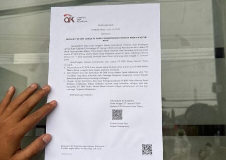 OJK Cabut Izin Usaha PT BPR Prima Master Bank, LPS Siap Jalankan Penjaminan dan Likuidasi