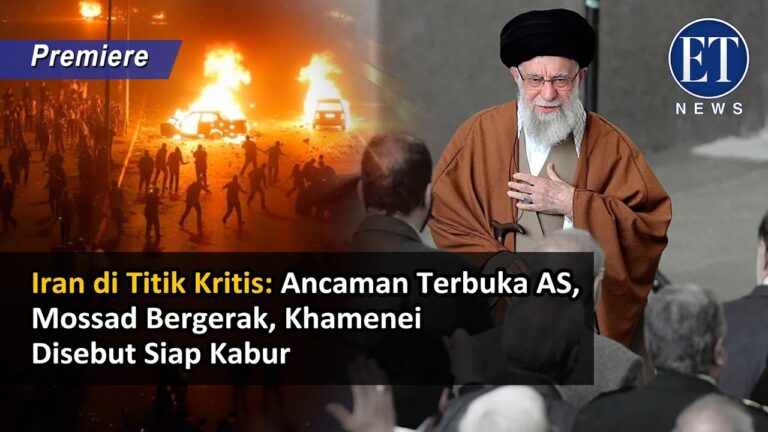 Iran di Titik Kritis: Ancaman Terbuka AS, Mossad Bergerak, Khamenei Disebut Siap Kabur