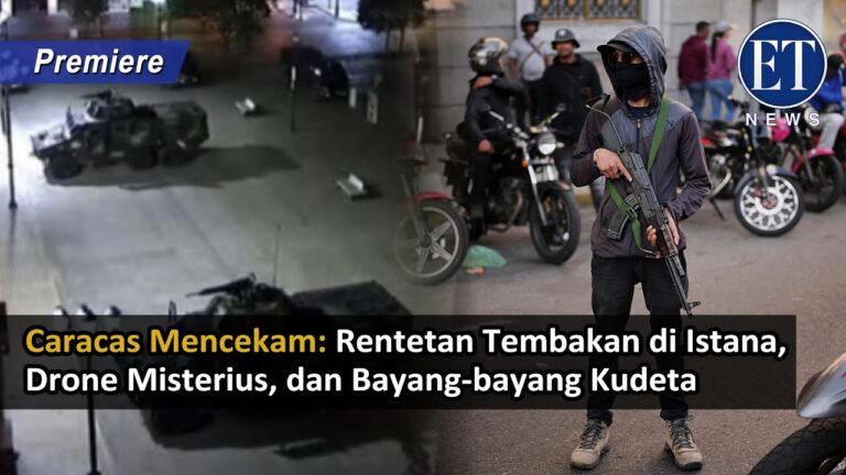 Caracas Mencekam: Rentetan Tembakan di Istana, Drone Misterius, dan Bayang-bayang Kudeta
