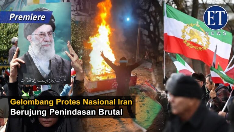 Gelombang Protes Nasional Iran Berujung Penindasan Brutal