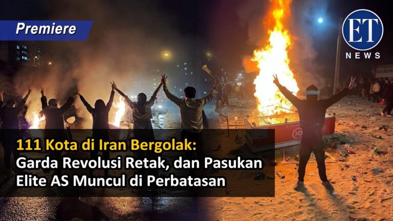 111 Kota di Iran Bergolak, Garda Revolusi Retak, dan Pasukan Elite AS Muncul di Perbatasan