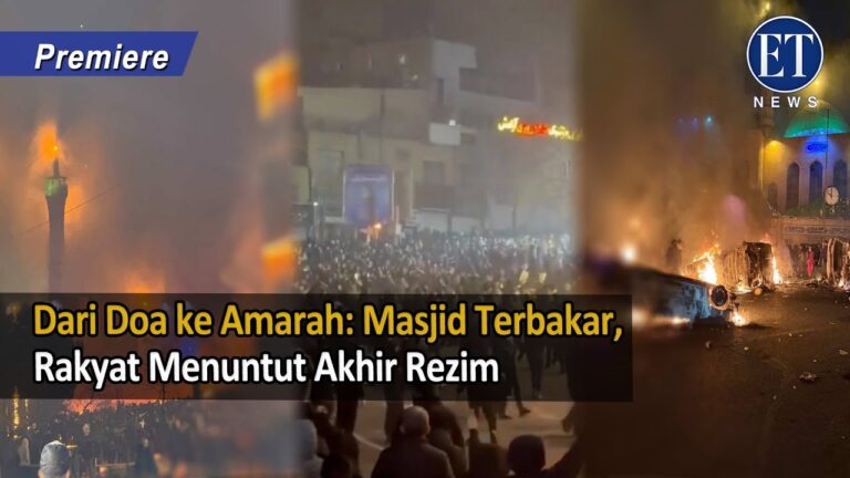 Dari Doa ke Amarah: Masjid Dibakar, Rakyat Menuntut Akhir Rezim