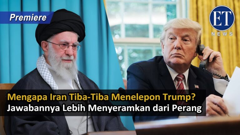 Mengapa Iran Tiba-Tiba Menelepon Trump? Jawabannya Lebih Menyeramkan dari Perang