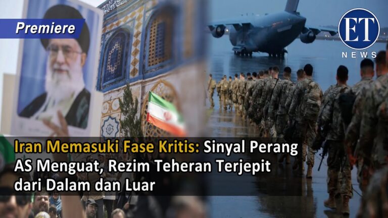 Iran Memasuki Fase Kritis Sinyal Perang AS Menguat, Rezim Teheran Terjepit dari Dalam dan Luar