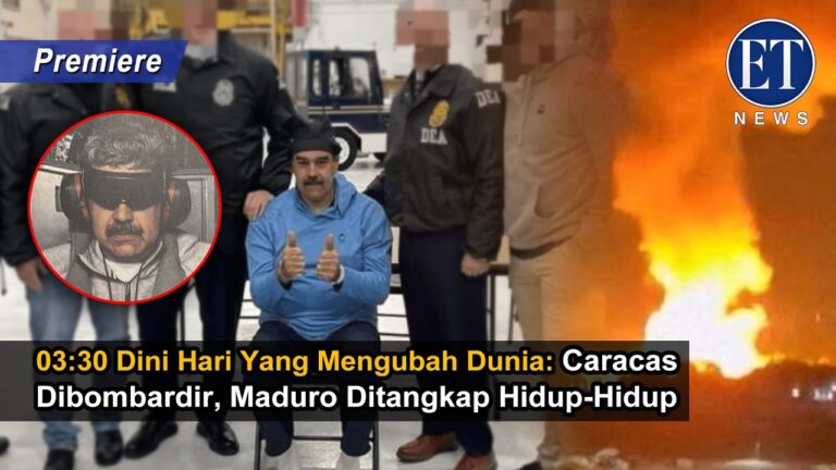 “03.30 Dini Hari yang Mengubah Dunia: Caracas Dibombardir, Maduro Ditangkap Hidup-Hidup”