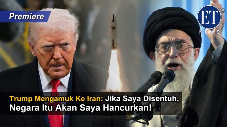 Trump Mengamuk ke Iran: “Jika Saya Disentuh, Negara Itu Akan Saya Hancurkan”