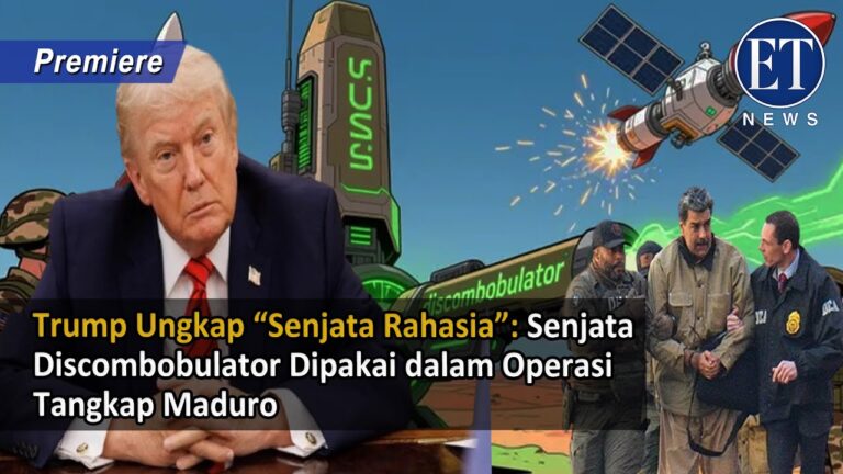 Trump Ungkap “Senjata Rahasia”: Senjata Discombobulator Dipakai dalam Operasi Tangkap Maduro