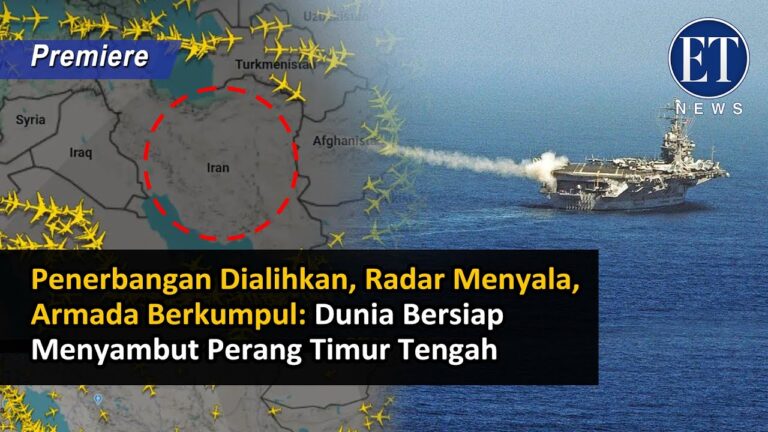 Penerbangan Dialihkan, Radar Menyala, Armada Berkumpul: Dunia Bersiap Menyambut Perang Timur Tengah