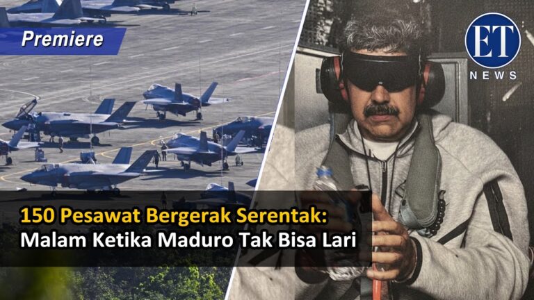 “150 Pesawat Bergerak Serentak: Malam Ketika Maduro Tak Bisa Lari”