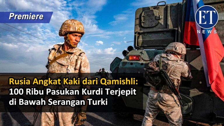 Rusia Angkat Kaki dari Qamishli, 100 Ribu Pasukan Kurdi Terjepit di Bawah Serangan Turki