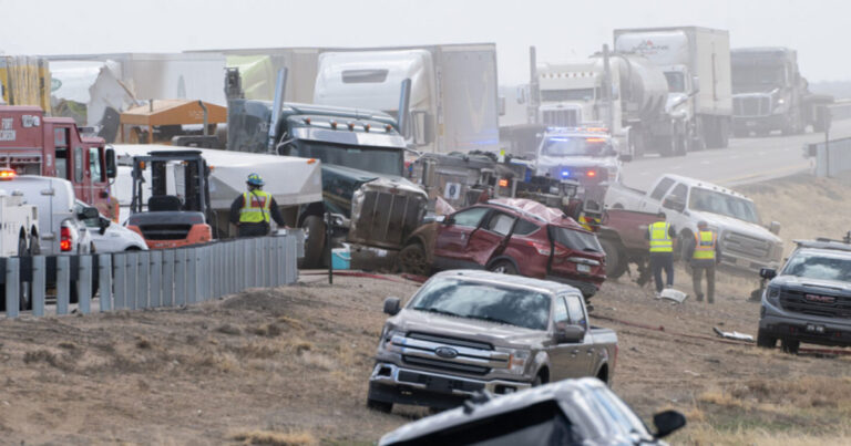 Badai Debu Sapu Jalan Tol Colorado, AS, Tabrakan Beruntun Libatkan Lebih dari 30 Kendaraan: 4 Tewas, 29 Terluka