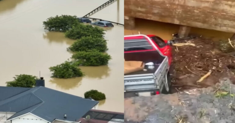 Badai Dahsyat Hantam Pulau Utara Selandia Baru, Banjir Tewaskan 1 Orang, Ribuan Rumah Tanpa Listrik