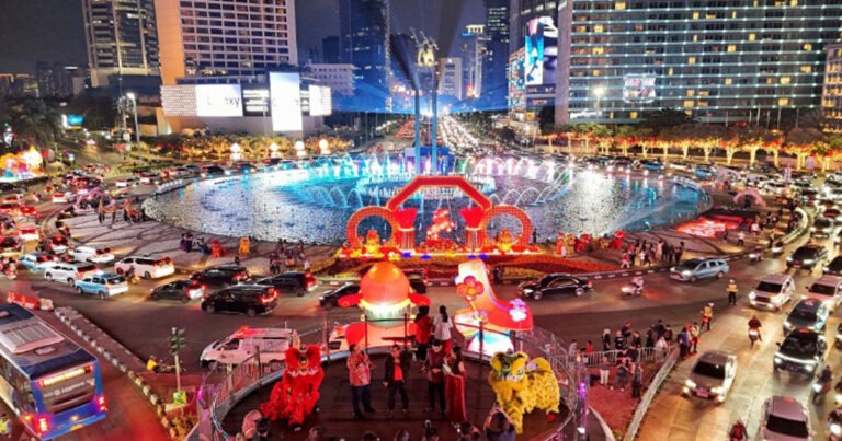 Festival Imlek Jakarta 2026 di Bundaran HI Dibuka, Perkuat Harmoni dan Semarakkan Ibu Kota