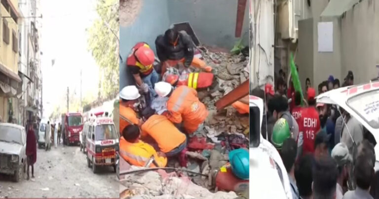 Ledakan Gas di Pakistan Runtuhkan Gedung,  13 Orang Tewas dan Banyak Orang  yang Terjebak