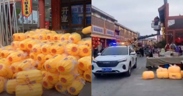 2026 Berubah Arah? Banyak Daerah di Tiongkok Gantung Lentera Kuning Memicu Perdebatan Menjelang Tahun Baru Tiongkok  : “Beijing Menguning”