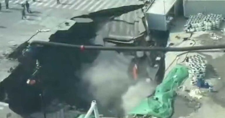 Video Dihapus, Jalan Ambruk: Misteri Amblesan Besar di Proyek Metro Shanghai