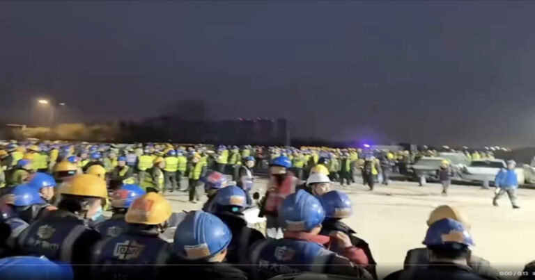Video Gelombang Tuntutan Upah Ketika Meledak Jelang Tahun Baru di Tiongkok, Situasi di Berbagai Daerah Dinilai Semakin Serius
