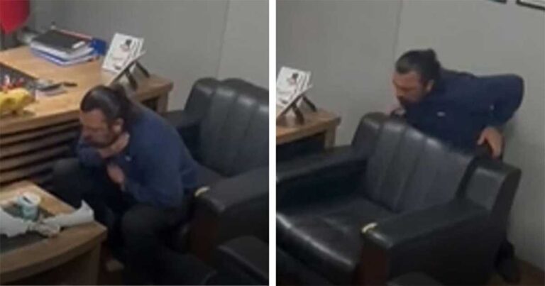 Seorang Pria Turki Menyelamatkan Dirinya Sendiri dari Tersedak dengan Melakukan Manuver Heimlich Sendiri