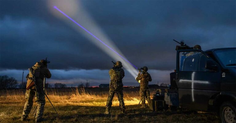 Sistem Laser Baru Ukraina Menghancurkan Drone Musuh Tanpa Suara atau Cahaya