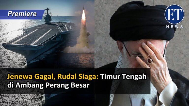 Jenewa Gagal, Rudal Siaga: Timur Tengah di Ambang Perang Besar