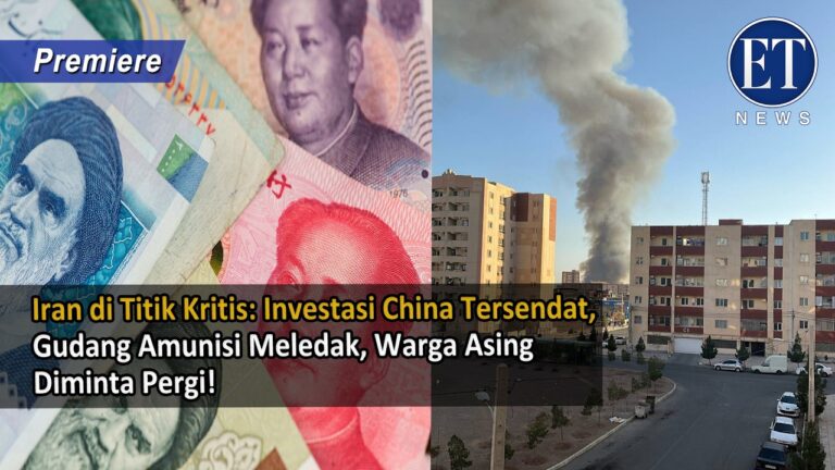 Iran di Titik Kritis: Investasi China Tersendat, Gudang Amunisi Meledak, Warga Asing Diminta Pergi!
