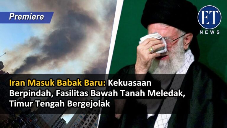 Iran Masuk Babak Baru: Kekuasaan Berpindah, Fasilitas Bawah Tanah Meledak, Timur Tengah Bergejolak