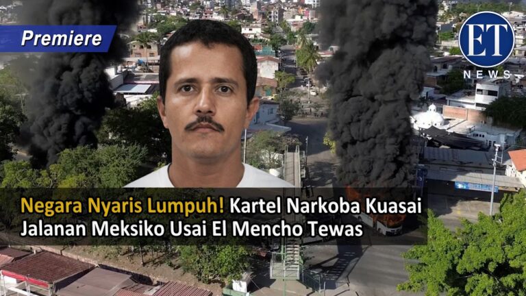 Negara Nyaris Lumpuh! Kartel Narkoba Kuasai Jalanan Meksiko Usai El Mencho Tewas