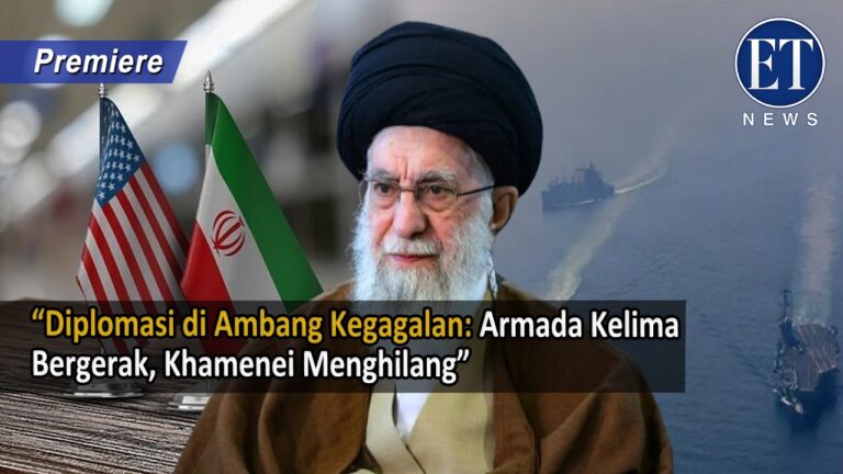 “Diplomasi di Ambang Kegagalan: Armada Kelima Bergerak, Khamenei Menghilang”