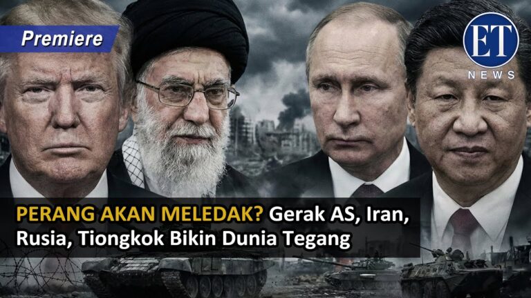 PERANG AKAN MELEDAK? Gerak AS, Iran, Rusia, Tiongkok Bikin Dunia Tegang