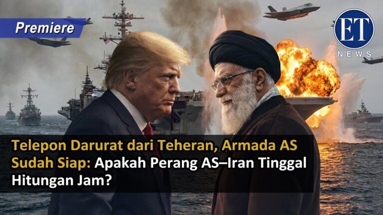 “Telepon Darurat dari Teheran, Armada AS Sudah Siap: Apakah Perang AS–Iran Tinggal Hitungan Jam?”