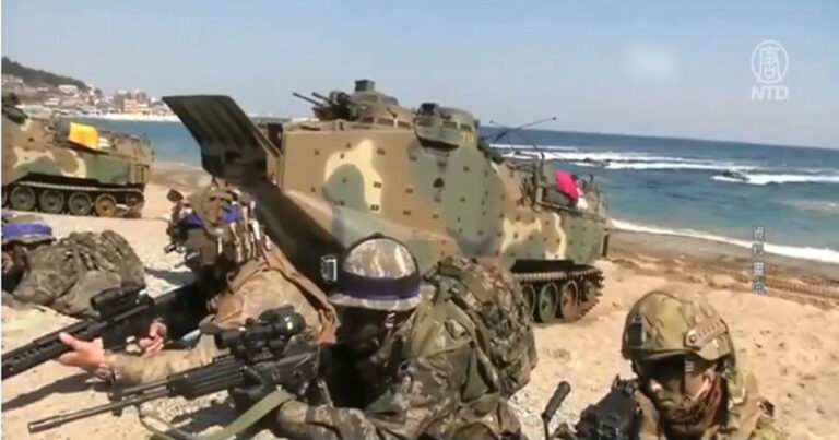 Latihan Militer Gabungan AS–Korea “Freedom Shield” Dimulai, Ada Pergerakan Pasukan AS di Korea Selatan