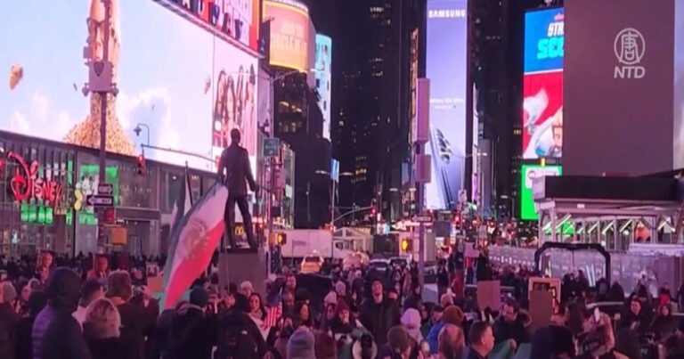 AS dan Israel Serang Iran, Warga New York Rayakan Berhari-hari