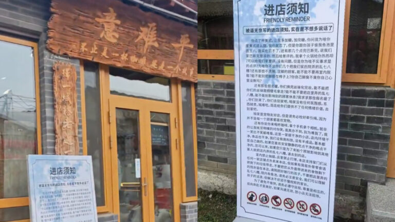 Aturan Masuk Kafe Termasuk Larangan Membuang Stoking Sembarangan Hingga Meletakkan Kaki yang Bau di Kursi Picu Perdebatan