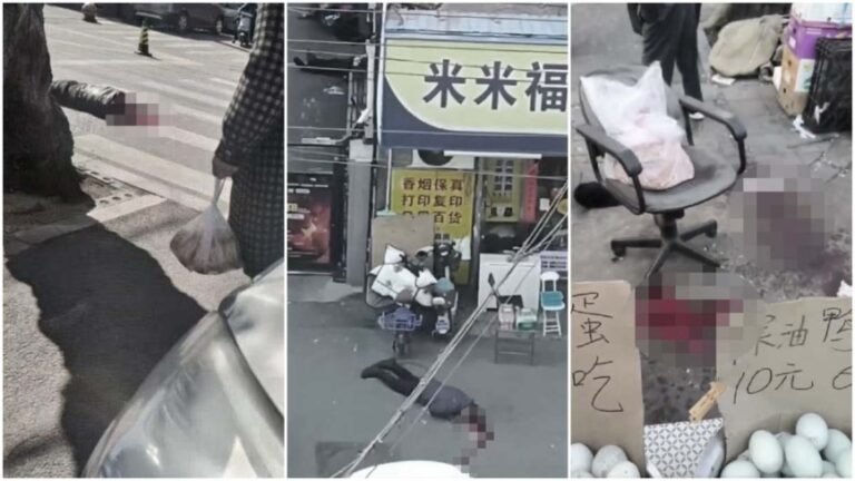 Seorang Pria di Shenyang, Tiongkok Menyerang 6 Orang Sebelum Melompat dari Gedung