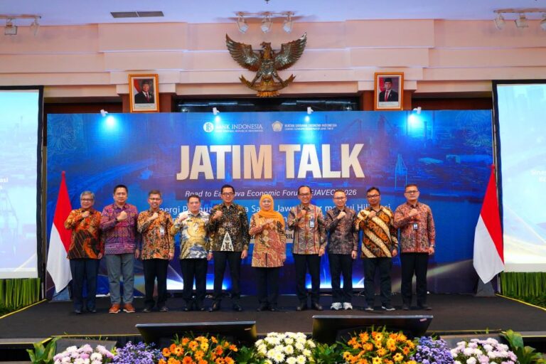 Jatim Talk 2026: Ekonomi Jawa Timur Tumbuh 5,33%, Hilirisasi dan Investasi Kunci Hadapi Gejolak Global