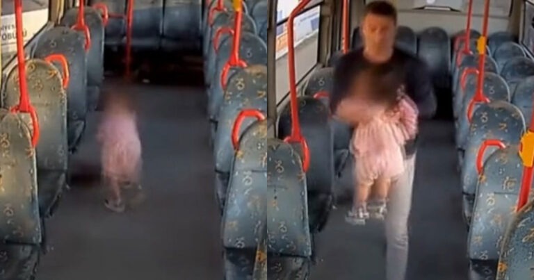 Bayi 2 Tahun Naik Bus Sendirian, Untung Bertemu Sopir yang Baik Hati
