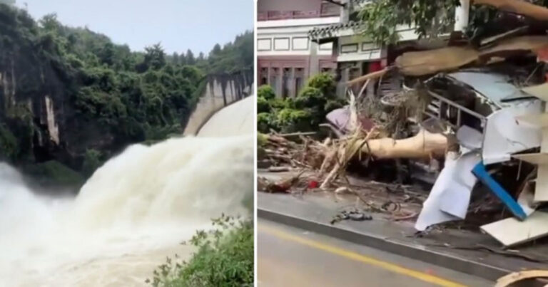 Banjir Besar Terjadi di Banyak Wilayah Tiongkok, Pelepasan Air Waduk Tanpa Peringatan Perparah Bencana