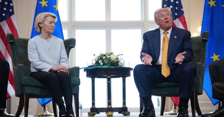 Trump dan Von der Leyen Sepakat: Iran Tidak Boleh Memiliki Senjata Nuklir