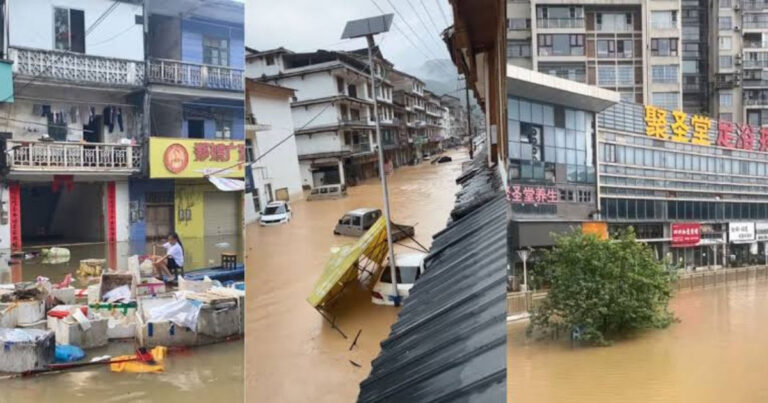 Guizhou, Tiongkok Diguyur Hujan Lebat, Pelepasan Air Waduk Memperparah Banjir, Guangxi Terus Terdampak