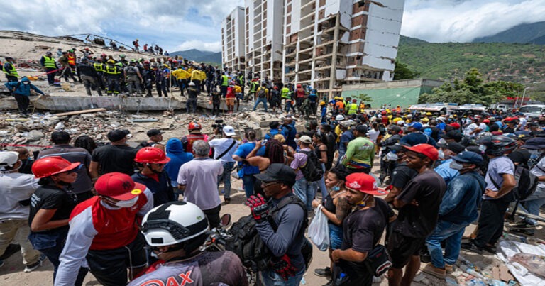 Gempa Kembar di Venezuela: 774 Bangunan Runtuh, Ayah dan Anak Berhasil Diselamatkan Setelah Terjebak Lebih dari Tiga Hari