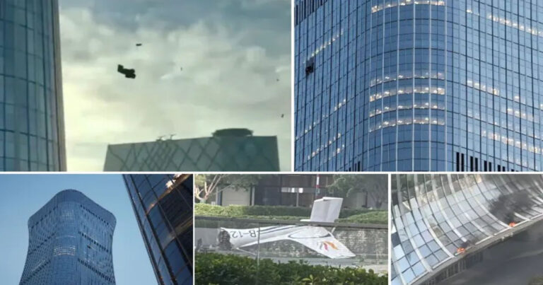 Xi Jinping Muncul di Publik Setelah Insiden Pesawat Ringan Menabrak Gedung, Pengawal Berpakaian Hitam Terlihat di Mana-mana 