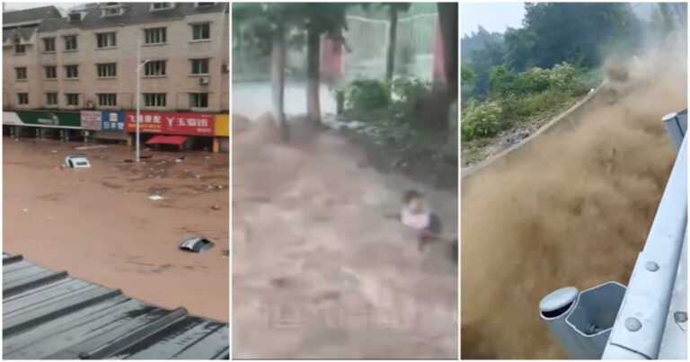 Hari Pertama Ujian Nasional Tiongkok (Gaokao) Dihantam Cuaca Ekstrem, Banjir 2 Meter Terjang Chongqing