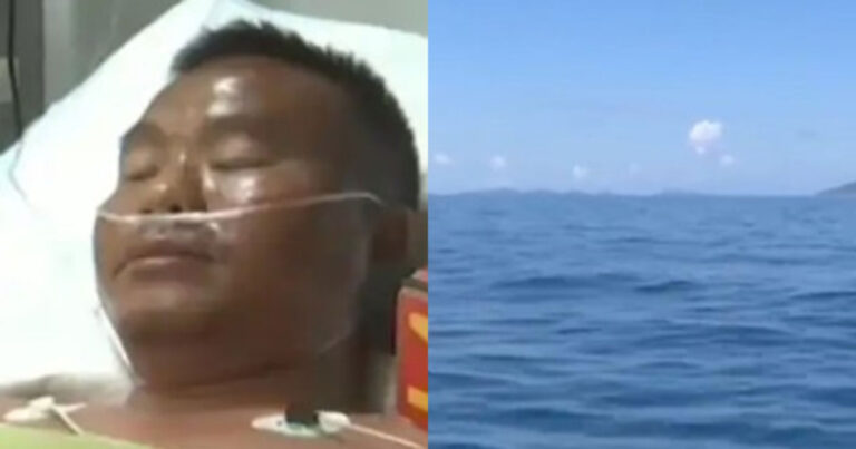 Terombang-ambing di Laut Selama 7 Hari, Kulit Terbakar Karena Sengatan Matahari Hingga Bernanah, Seorang Pria Bertahan Hidup dengan Memakan Kepiting Kecil