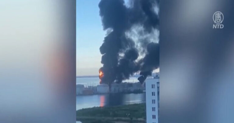 Ukraina Menyerang Saint Petersburg, Kebakaran Besar Terjadi pada Hari Pembukaan Forum Ekonomi Putin