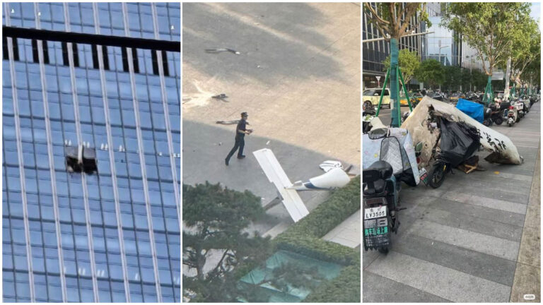 Pesawat Ringan Menabrak Gedung Tertinggi di Beijing, Pemerintah Berupaya Keras Menekan Informasi