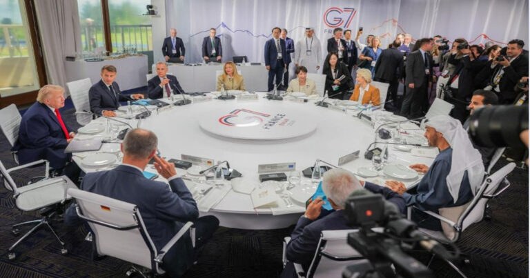 KTT G7: Trump Sebut Akan Mengupayakan Akhir Perang Rusia–Ukraina dan Konflik Israel–Lebanon