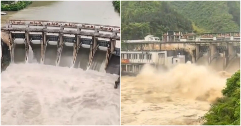 Guangxi dan Guizhou, Tiongkok Dilanda Hujan Lebat, Pelepasan Air Bendungan Selama Berhari-hari Memperparah Bencana