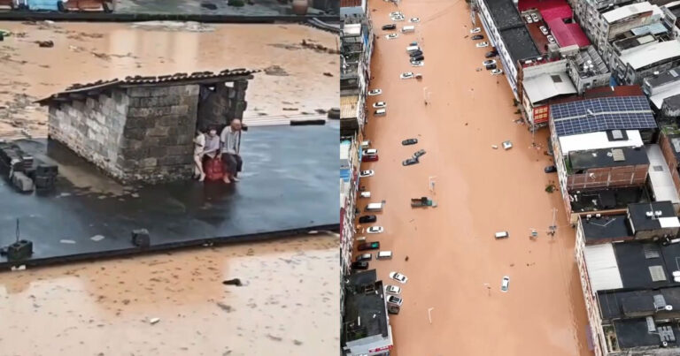 Kelaparan dan Kurangnya Bantuan: Korban Banjir Mengungsi dari Rumah mereka di Guangxi, Tiongkok