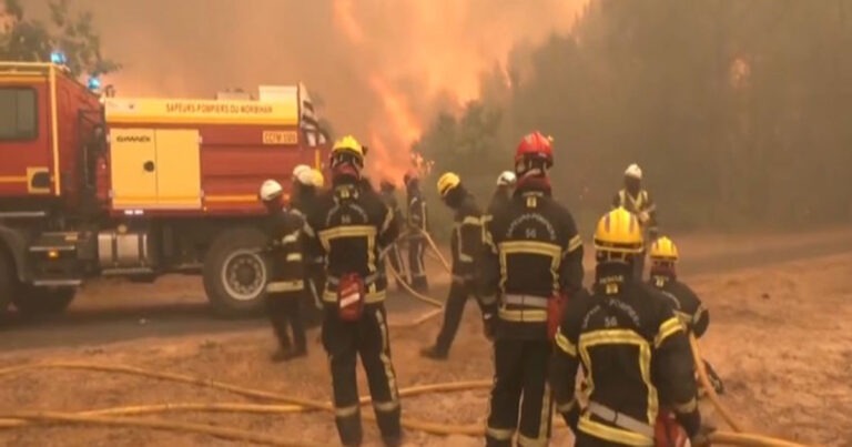 Kebakaran Hutan di Spanyol Berkobar Hebat, Lebih dari 300.000 Orang Dievakuasi