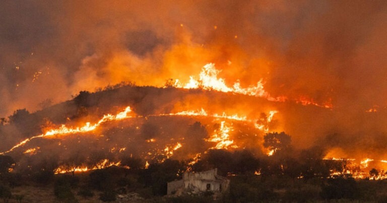 Kebakaran Hutan di Eropa Terus Berkobar, Tiga Petugas Pemadam Kebakaran Yunani Tewas